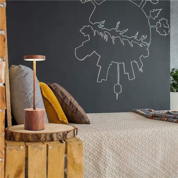 LED Cordless Table Lamps Set of 2,Portable Rechargeable 5000mAh Outdoor Table - Picture 4 of 7